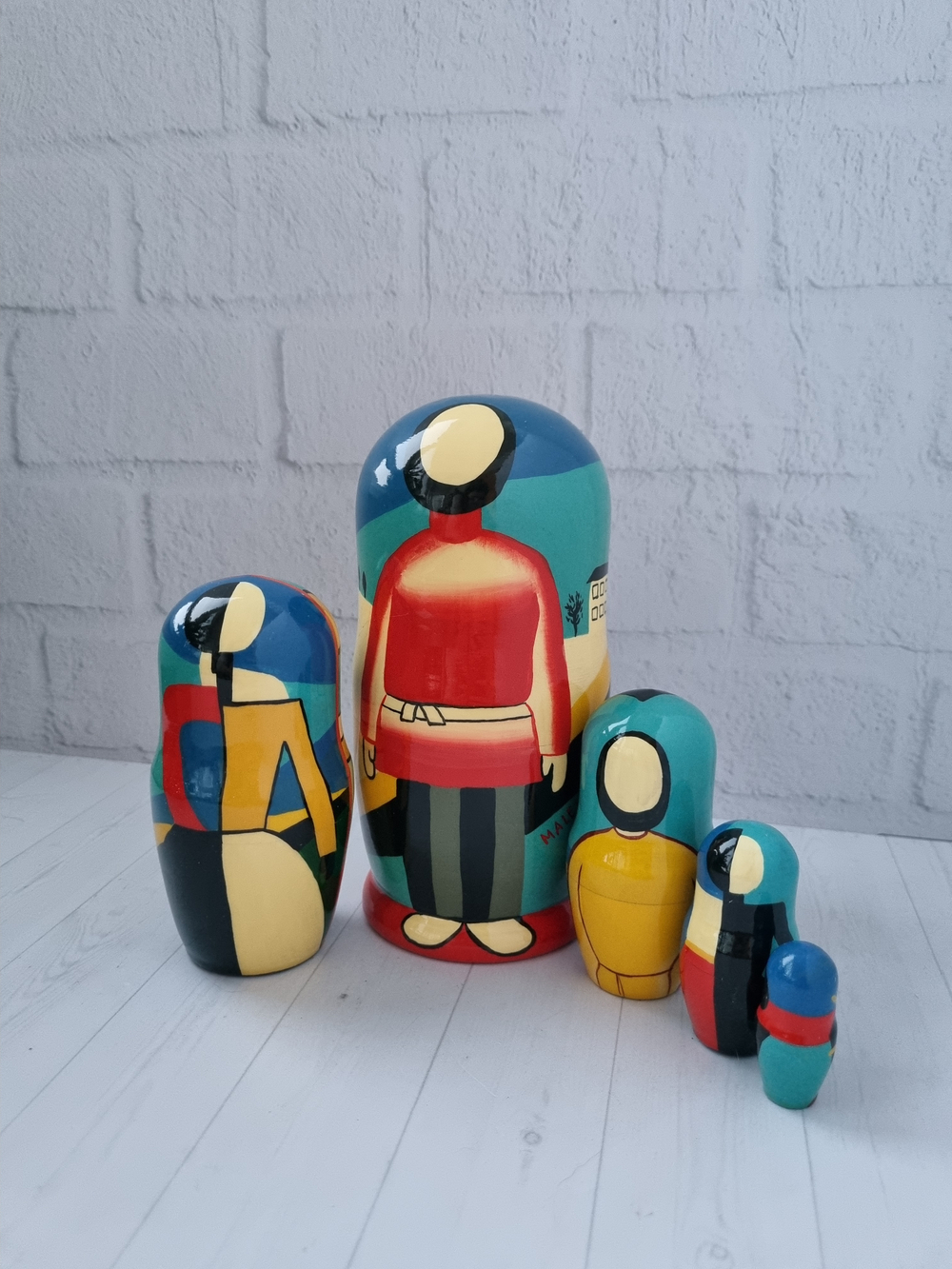 Матрёшка 5м 15см Кандинский-Малевич