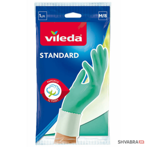 Перчатки Виледа Стандард с хлопком (Vileda Standard)