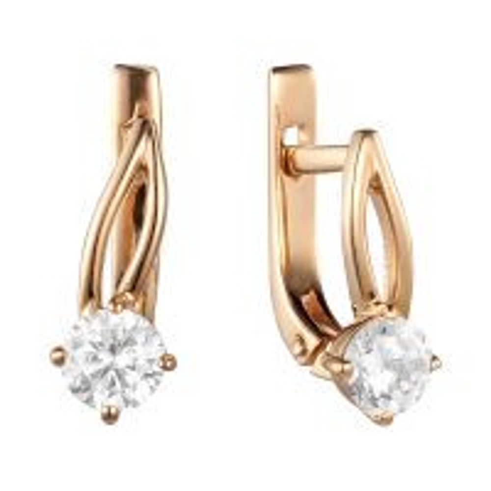 Серьги из золота 585 пробы