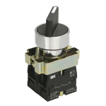 Переключатель LAY5-BD25 2 положения I-0 стандарт ручка IEK BSW60-BD-2-K02