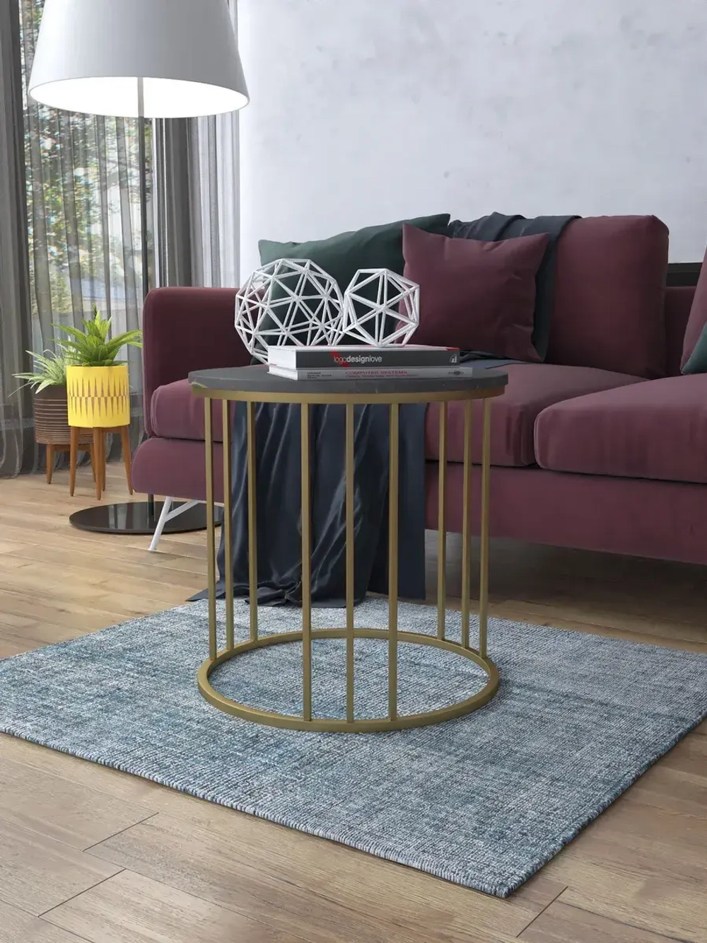 Журнальный стол Трио малый - ЗЗЧ - МДФ в ПВХ