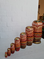 Матрешка "с видами города"  7мест