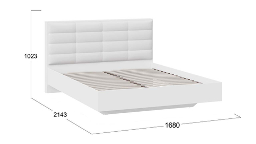 Кровать без ПМ «Агата» Тип 1 (без подъемного механизма)