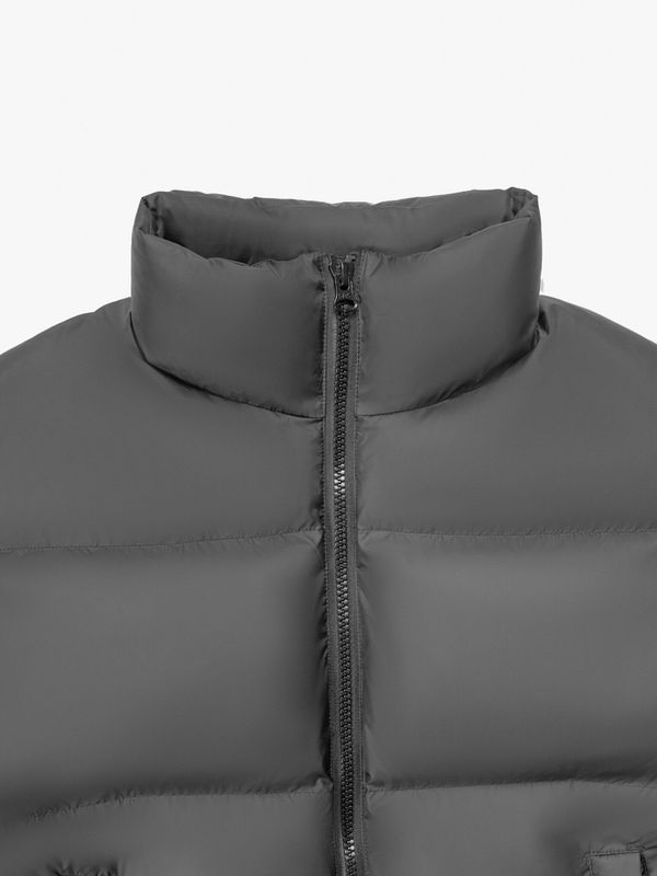 Пуховик AW25 серый - фото 13