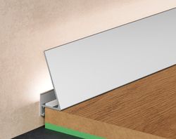 Щелевой плинтус Pro Design Corner 570 анодированный, 2600x15,5x35 мм