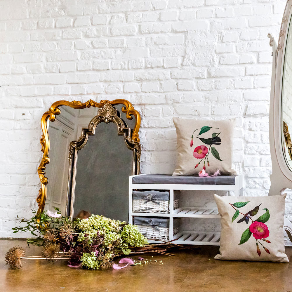 Настенное зеркало Паскаль яркое золото Объект мечты