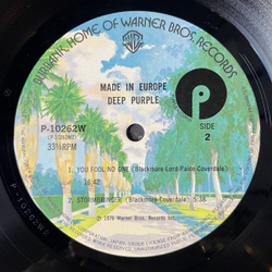 Винтажная виниловая пластинка LP Deep Purple Made In Europe (Japan 1976) (No Obi) Stormbringer