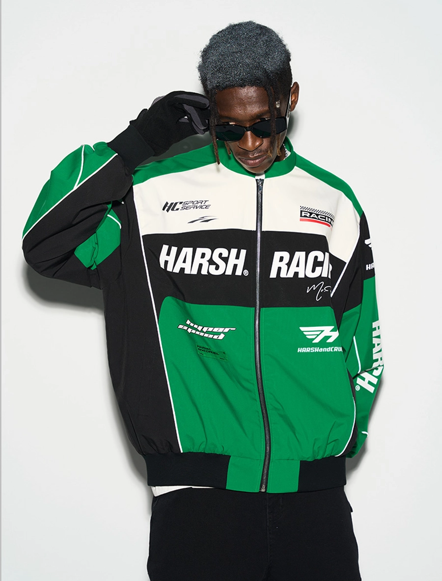 Куртка HARSHandCRUEL "Racing" Nylon Jacket