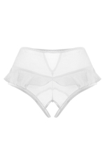 Эротические трусики с высокой посадкой Lana белые 46-48
