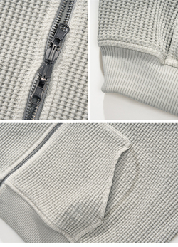 Худи Двухсторонний Nothomme Monterest vintage waffle knit reversible relaxed fit hooded