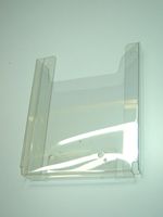 Карман буклетница А4 верт Н=275, 1,5 ПЭТ 25мм