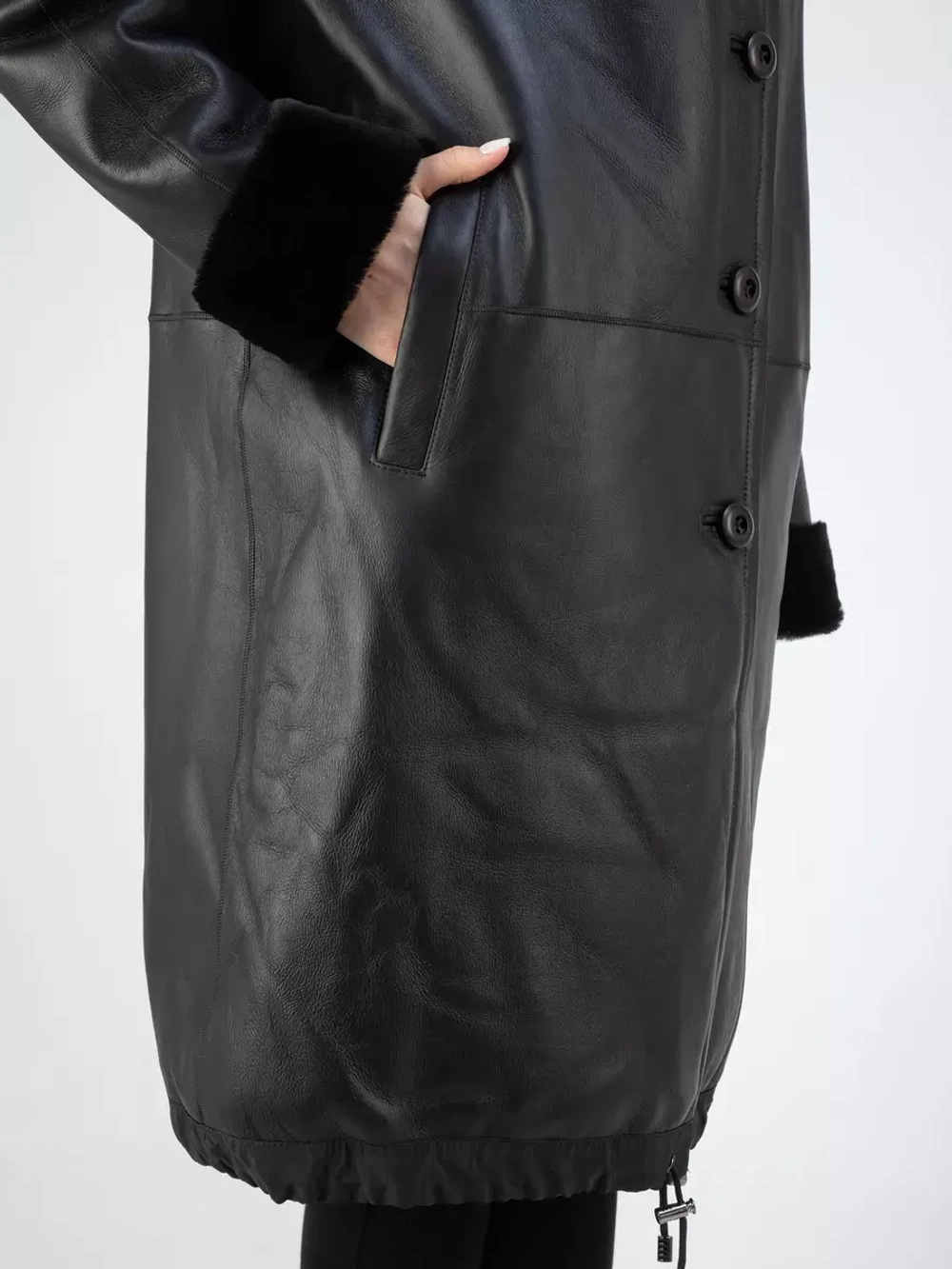 Дубленка зимняя натуральная Турция