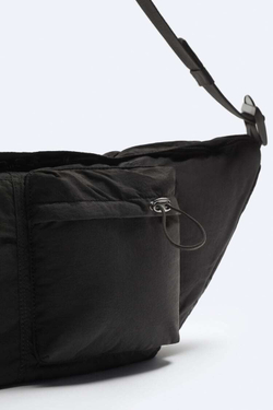 ZARA СУМКА С КАРМАНАМИ, ЧЕРНЫЙ