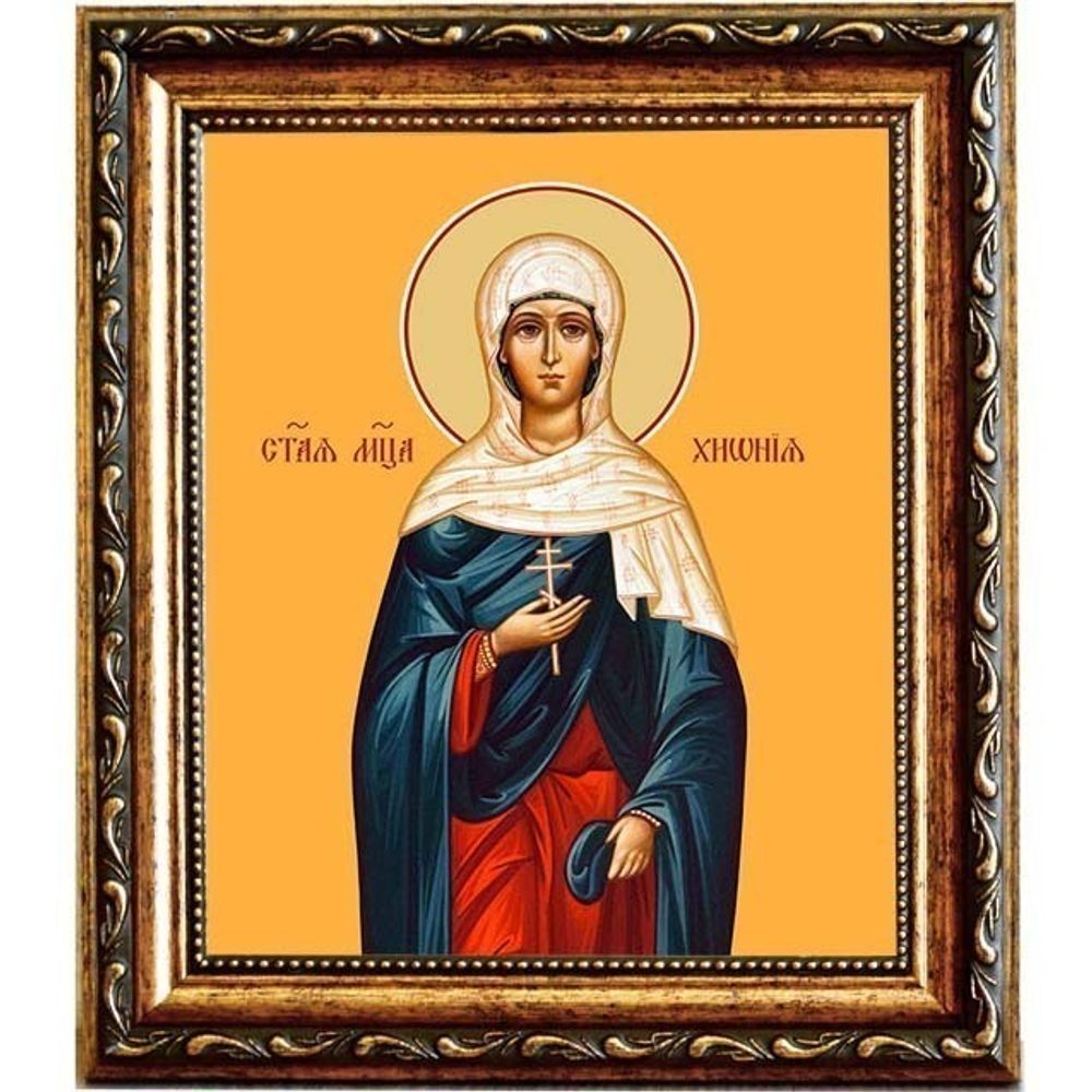 Хиония Аквилейская мученица. Икона на холсте.