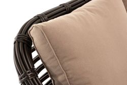 "Ницца" диван из искусственного ротанга трехместный, цвет бронзовый