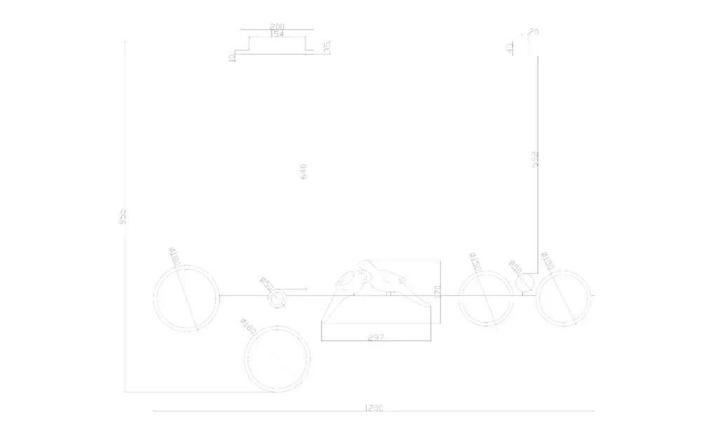 Люстра на штанге Arte Lamp