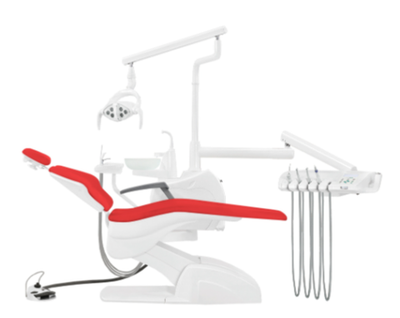 Установка стоматологическая QL2028 с нижней подачей со скалером с мягкой обивкой КОМПЛЕКТ 2 СТУЛА