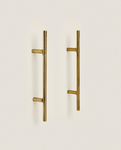Мебельная ручка Zara Home, 3х14х1 см, 2 шт., 9553/555