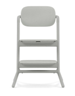 Стульчик для кормления Cybex Lemo 4 в 1 с мягкими чехлами Comfort Inlay Suede Grey/Stunning Black