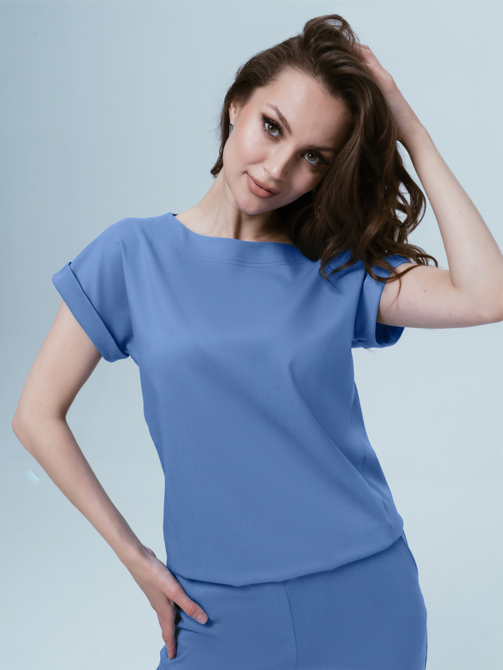 Блуза медицинская Медис/на подарок жене сестре дочери маме медсестре