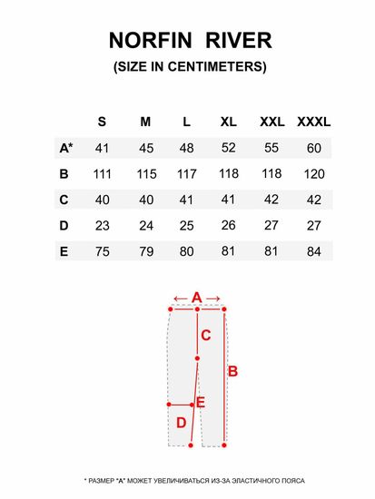 Штаны Norfin RIVER 2