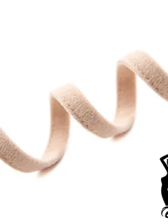 126 Ворсовая тесьма для каркасов 10 мм, телесный 126