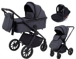 Детская коляска Rant Falcon Neo 3 в 1 с автокреслом Cruise Black Graphite