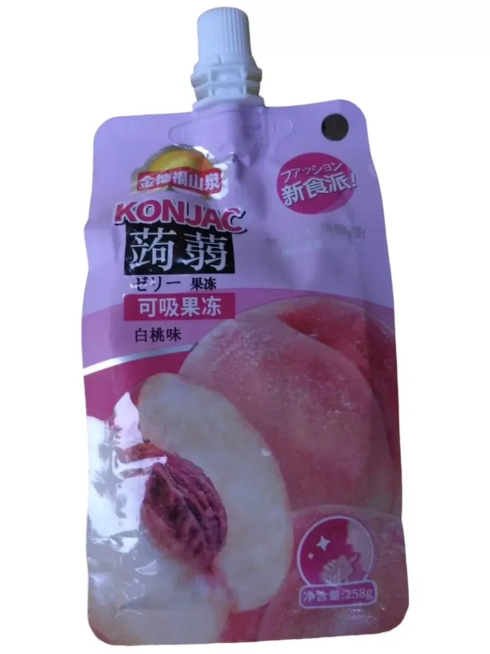 Желе питьевое Konjak ассорти вкусов 258 г * 4 шт
