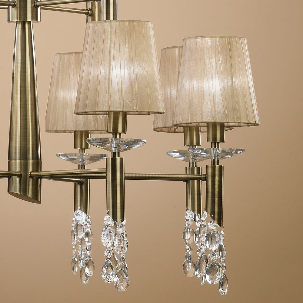 3870 Люстра подвесная TIFFANY