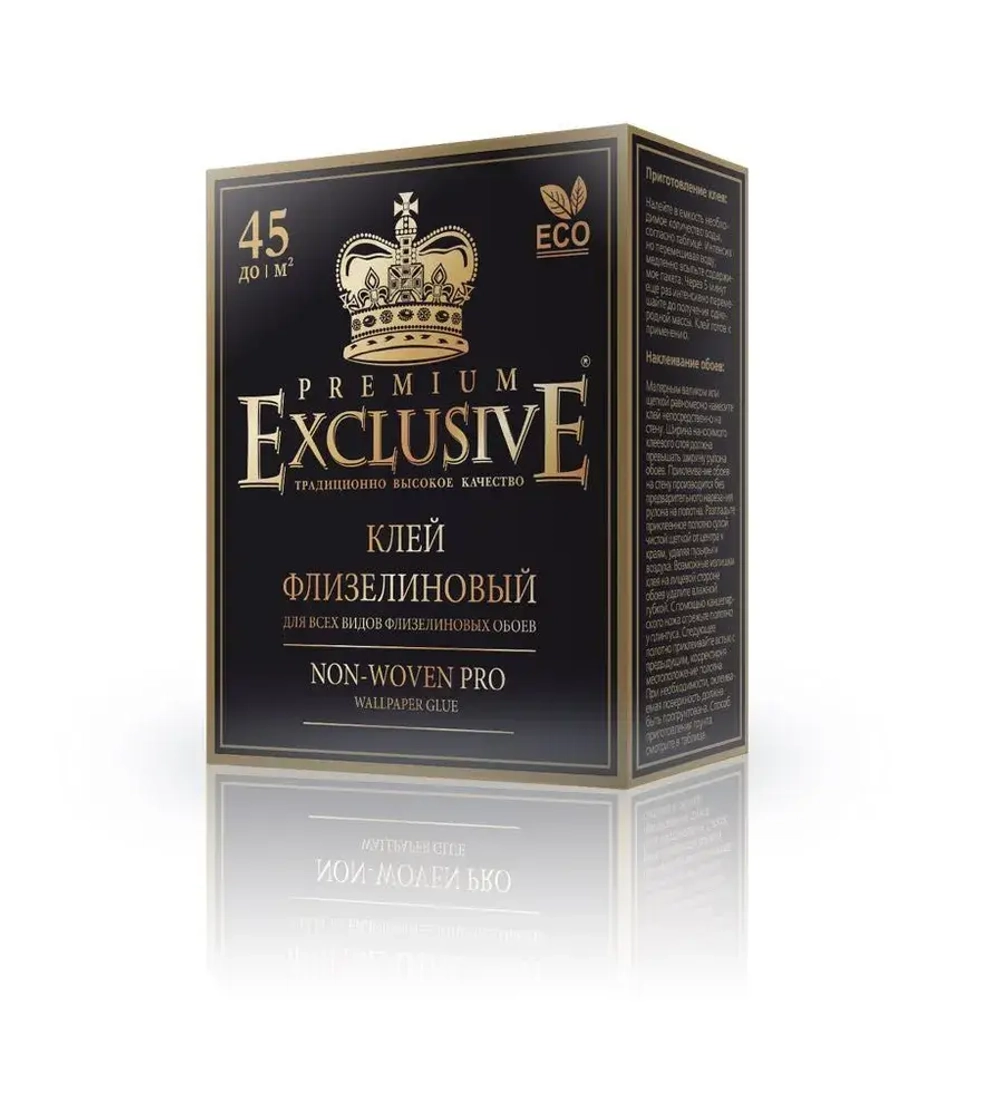 Клей для обоев "Exclusive" флизелиновый PRO, 250 гр.