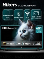 Телевизор смарт 40 дюймов Smart TV Wi Fi 40" 1080p Full HD