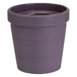 Кашпо для цветов пластиковое 1,1л d-13 см «Терра» Сливовый