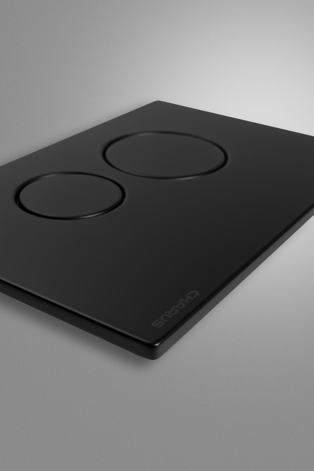 Клавиша для инсталляции CHARUS Robusto FP.330.MB.05, черный матовый