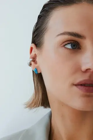 Серьги Путеводная звезда Blue