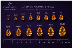 Цитрин Груша