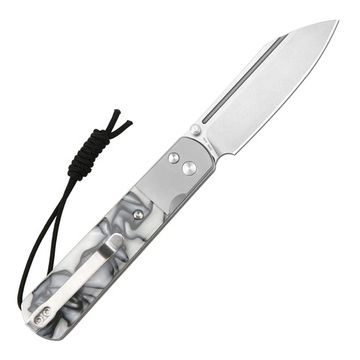 Нож Artisan Cutlery 1875P-WHA Holm  с клинком из стали AR-RPM9, рукоять Акрилл