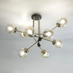 Citilux Планета CL105185 Люстра на штанге поворотная Бронза