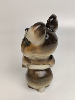 Фарфоровая статуэтка "Олимпийский мишка" ЛФЗ