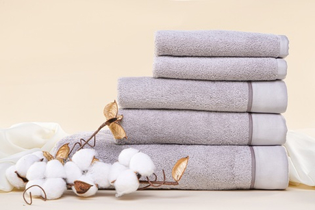 Набор полотенец 3шт Claire Batiste Atelier Brise серый