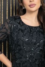 Платье Объятие ночи (черное) П11562 LT Collection