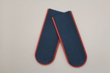 Погоны МЧС бирюзовые чист. (пластик)