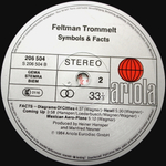 Feltman Trommelt / Symbols & Facts (LP)