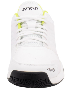 Мужские кроссовки теннисные Yonex Power Cushion SHT Lumio 3 - white/lime