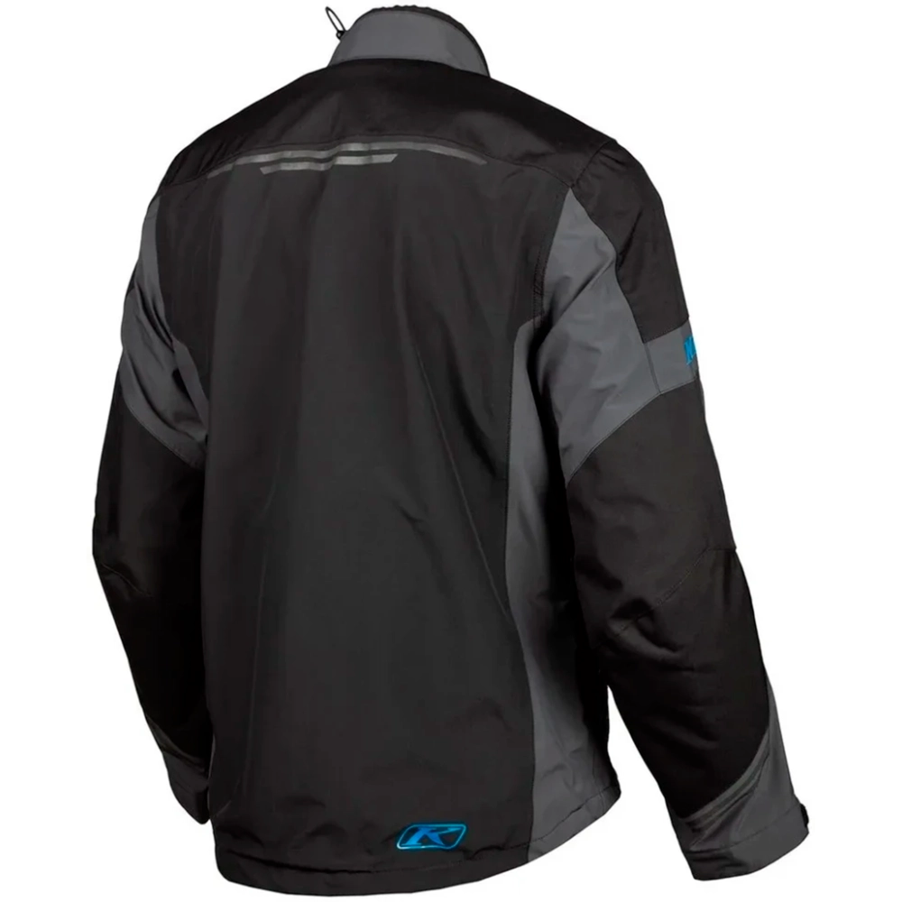 Мотокуртка Klim Traverse без утеплителя (Black - Kinetik Blue, LG)