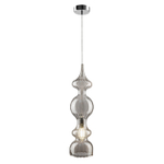 Светильник подвесной Crystal Lux IRIS SP1 A SMOKE