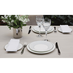 Wedgwood Десертная тарелка Jasper Conran Pin Stripe 18 см