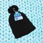 Шапка мужская зимняя «Ultramarine NeHOLOD», цвет черный, р. 58 (лейбл Ultramarine)