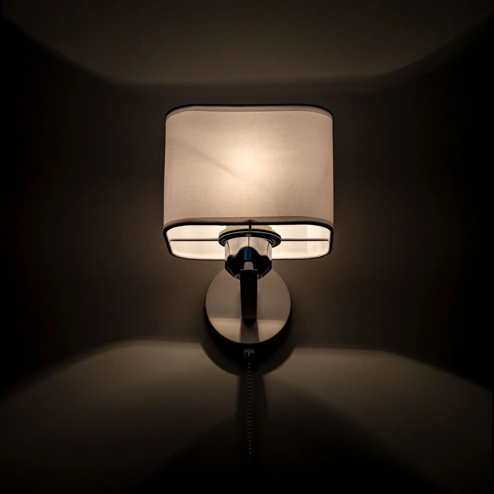 Citilux Тильда CL469415 Бра с абажуром и выключателем Белое