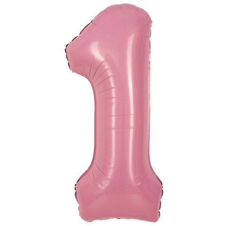 Цифра 1 пудровый д78