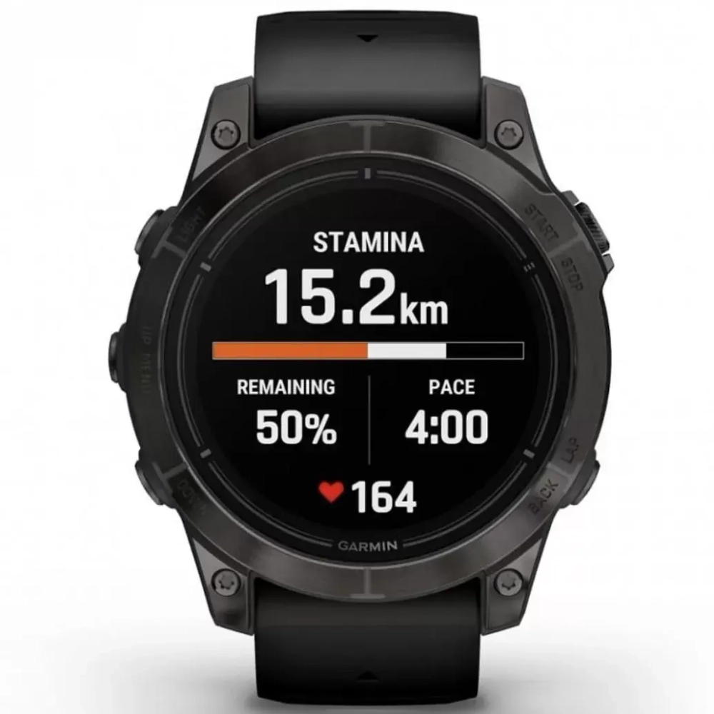 Умные часы Garmin Epix Pro Gen 2 Sapphire Edition 47 мм, титановый серый